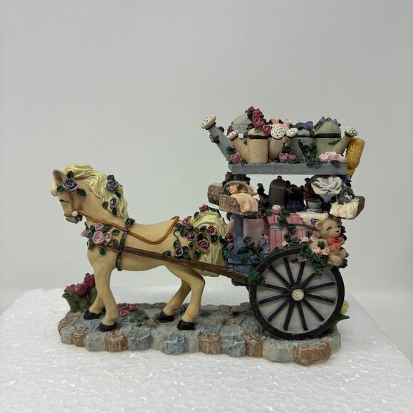 Ivy & Innocence - The Tinker's Wagon 05198 Original Box 1998 Vintage Horse Drawn - Picture 6 of 15